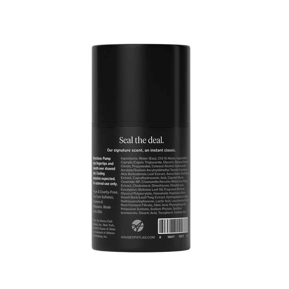 House of Atlas Calming Aftershave for Men — Hydrating, Alcohol-Free Post-Shave Lotion