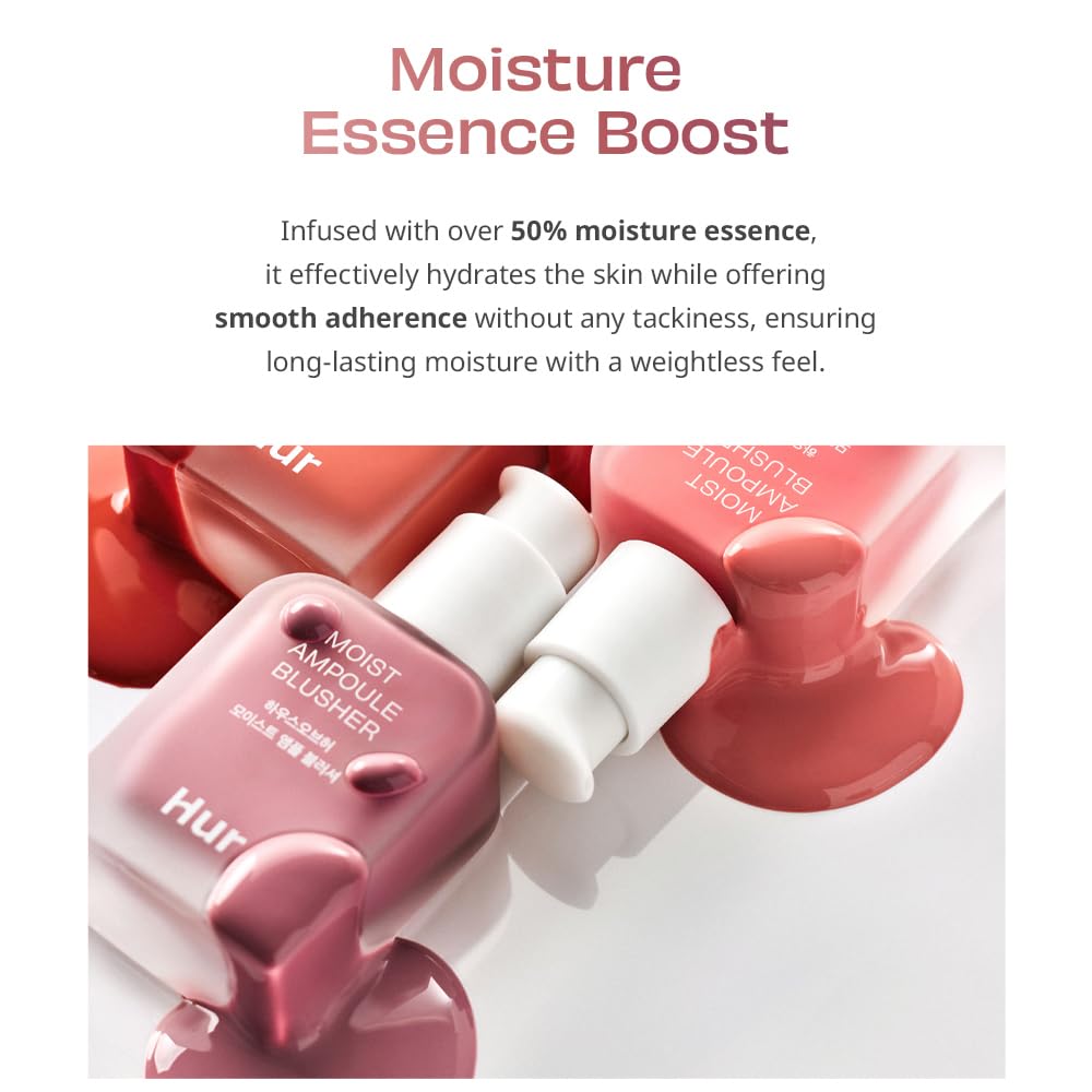 House of Hur Moist Ampoule Blusher – Lavender Flush, Buildable Hydration