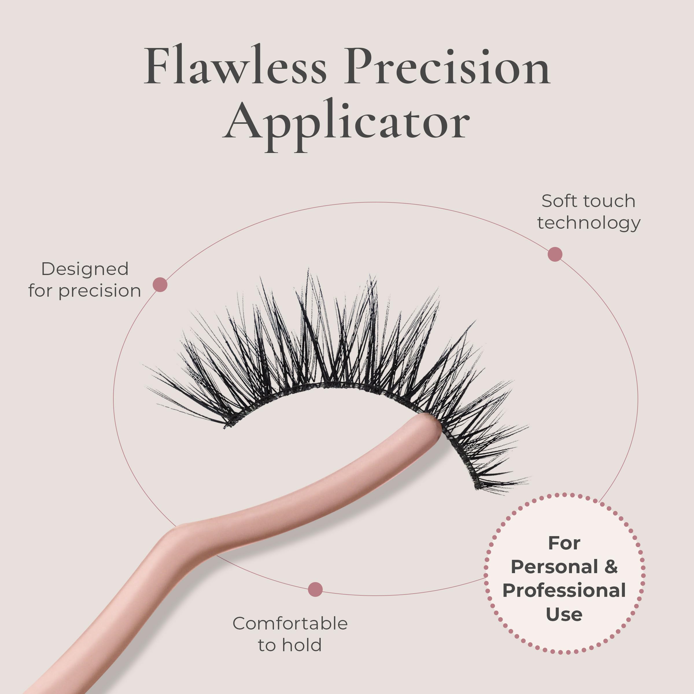 House of Lashes Can't Lash Without Set – Iconic Lite Lashes, Clear Glue & Precision Applicator for All-Day Wear