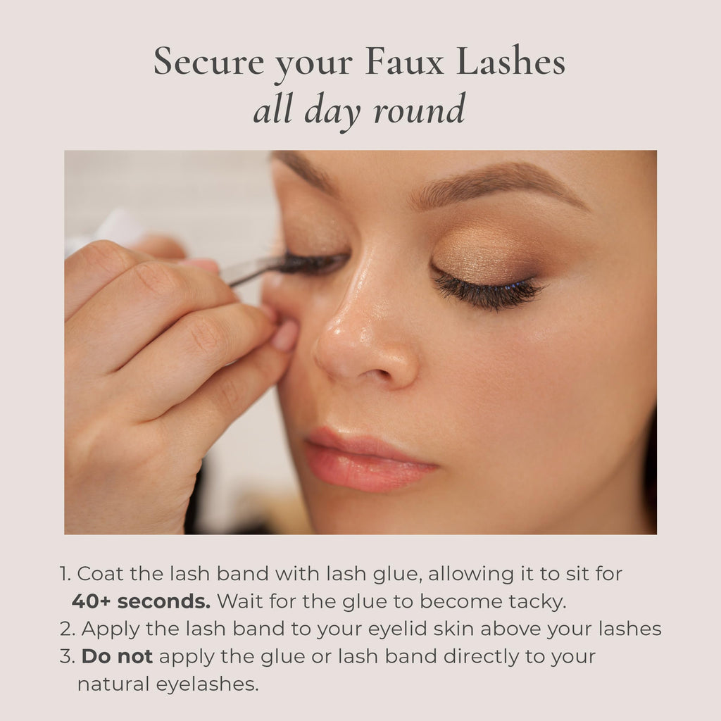 House of Lashes Can't Lash Without Set – Iconic Lite Lashes, Clear Glue & Precision Applicator for All-Day Wear