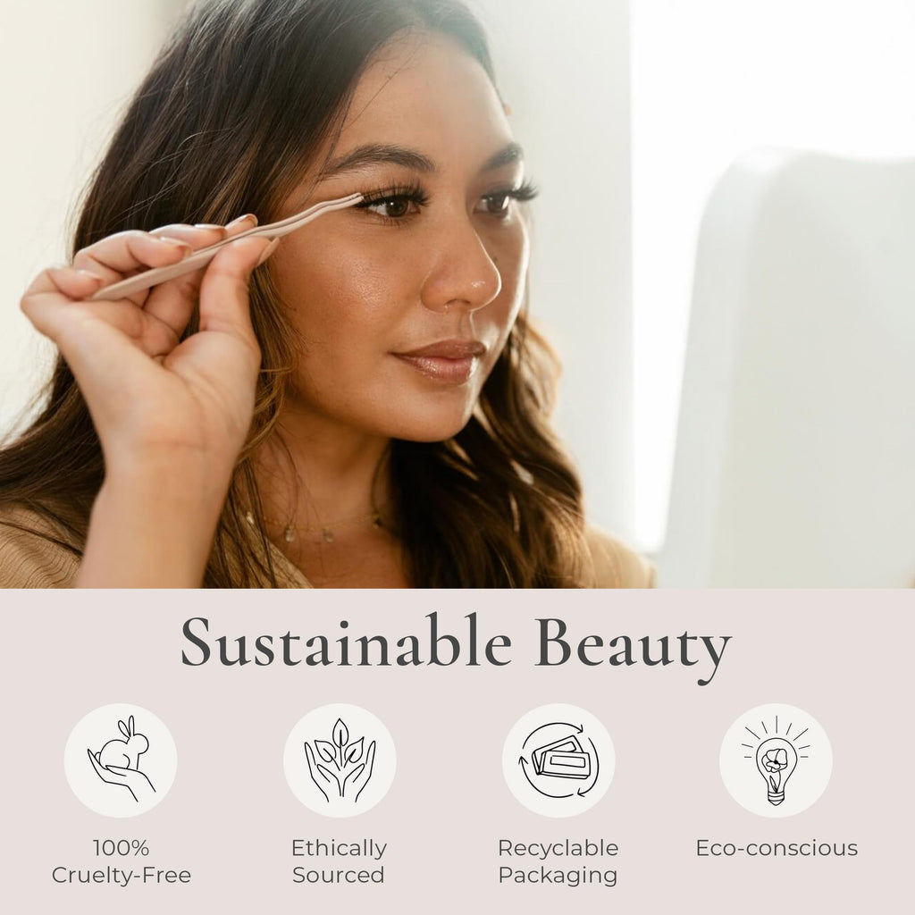 House of Lashes Eyelash Glue – Latex-Free for Sensitive Eyes, All-Day Hold, Clear Finish, 2 Count