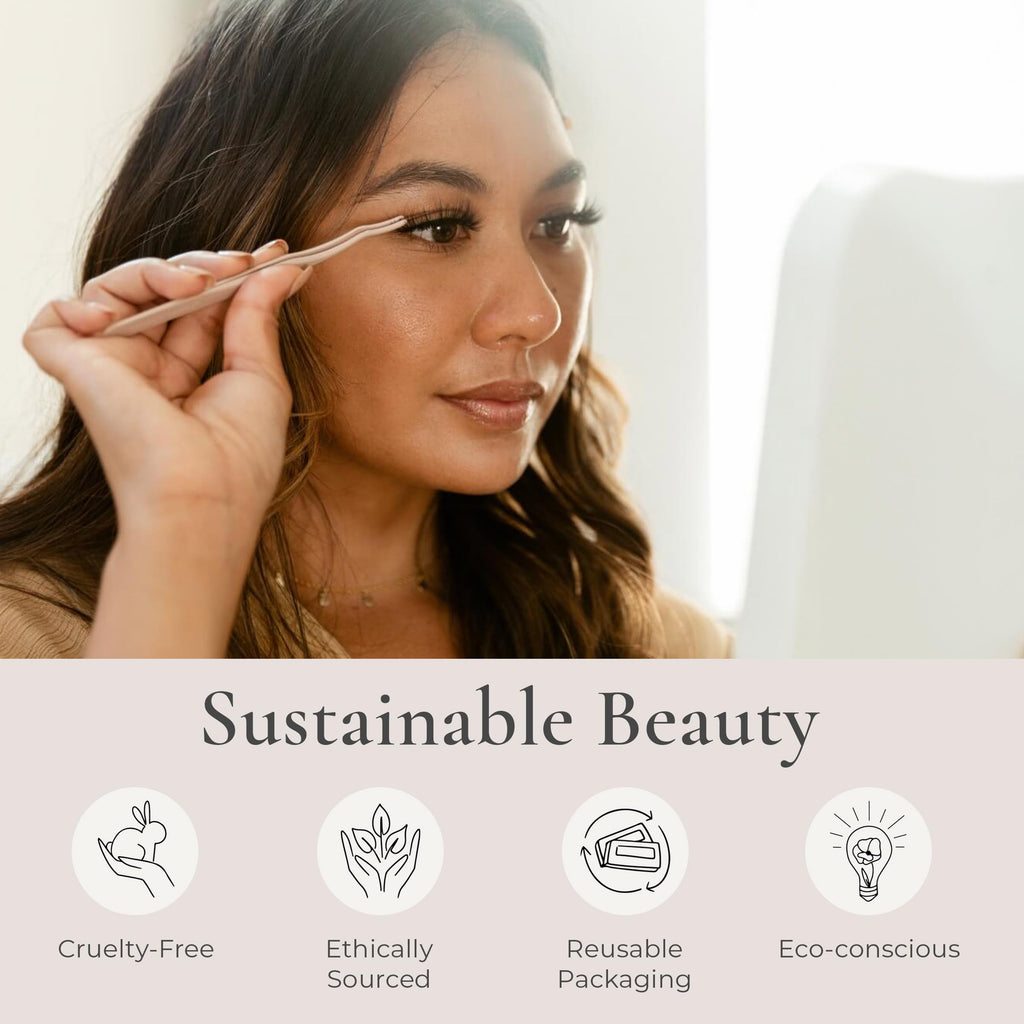 House of Lashes Iconic Demi – Comfortable Faux Mink Lashes for Bold Cat-Eye, Reusable & All Eye Shapes