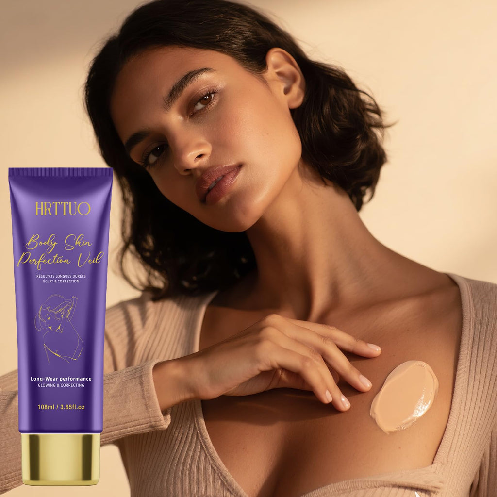 HRTTUO Body Coverage Perfector – Waterproof, Transfer-Resistant Body Makeup for Tattoos & Scars