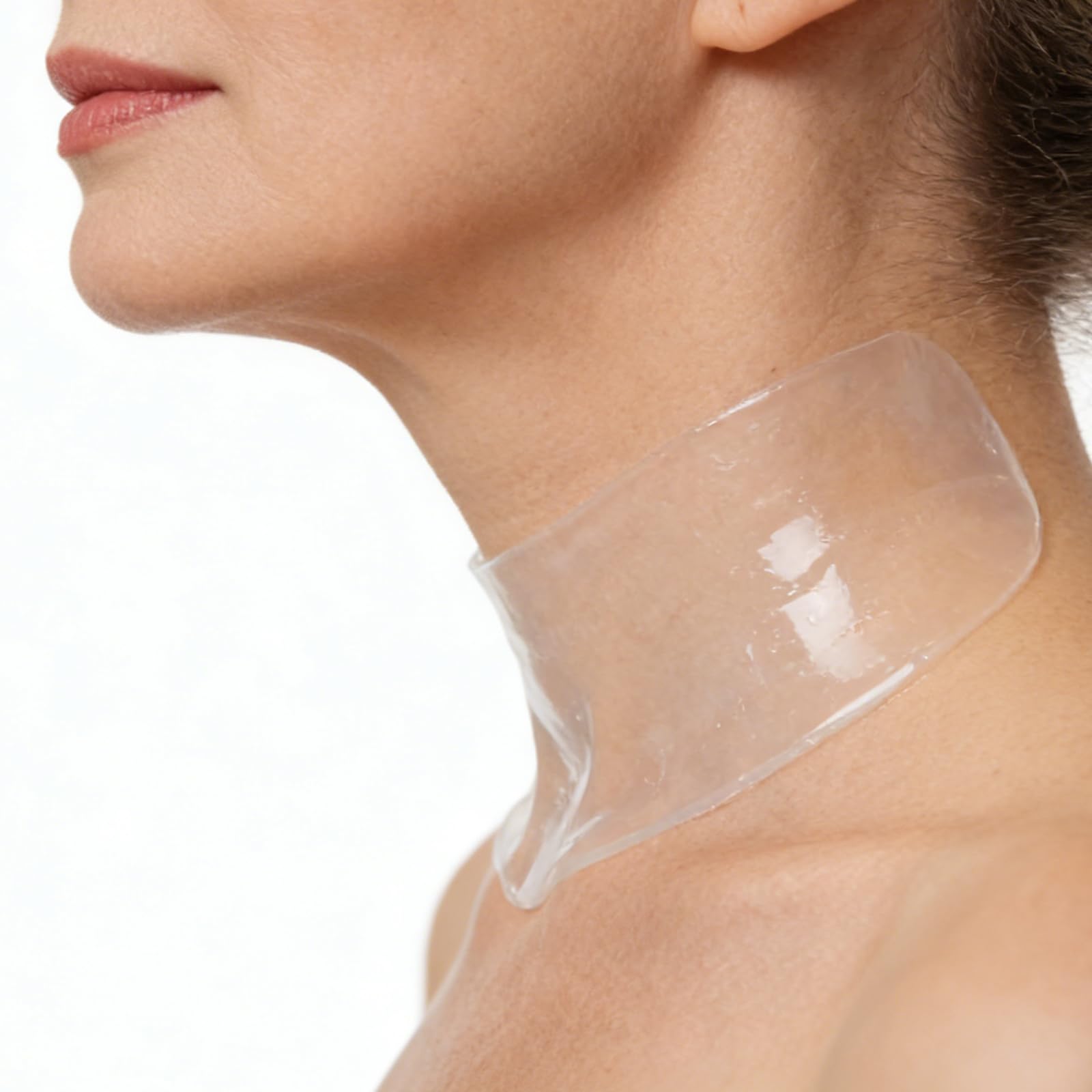 HUAFA Silicone Neck Wrinkle Patches – 3 Pack Reusable Medical-Grade Anti-Aging Pads