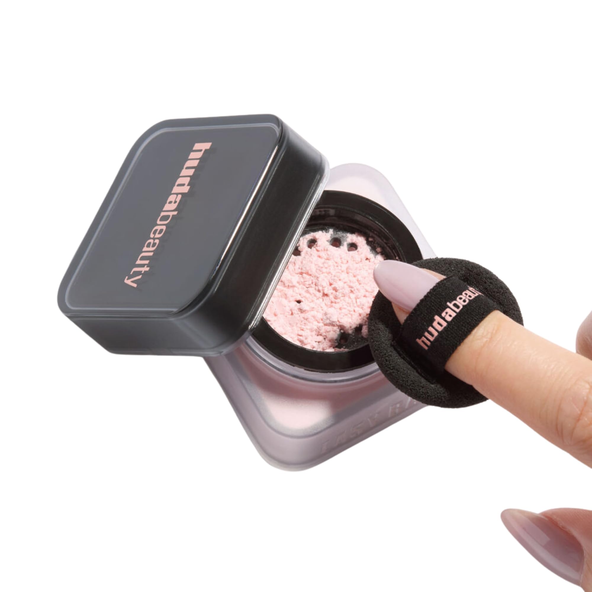 Huda Beauty Baby Bake Mini Loose Setting Powder – Pound Cake, 6g (Fair to Tan Skin Tones)