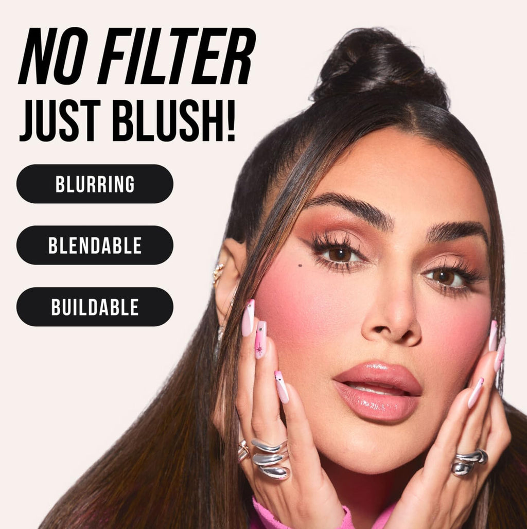 Huda Blush Filter Liquid Blush – Peach Sorbet (0.15 fl oz)