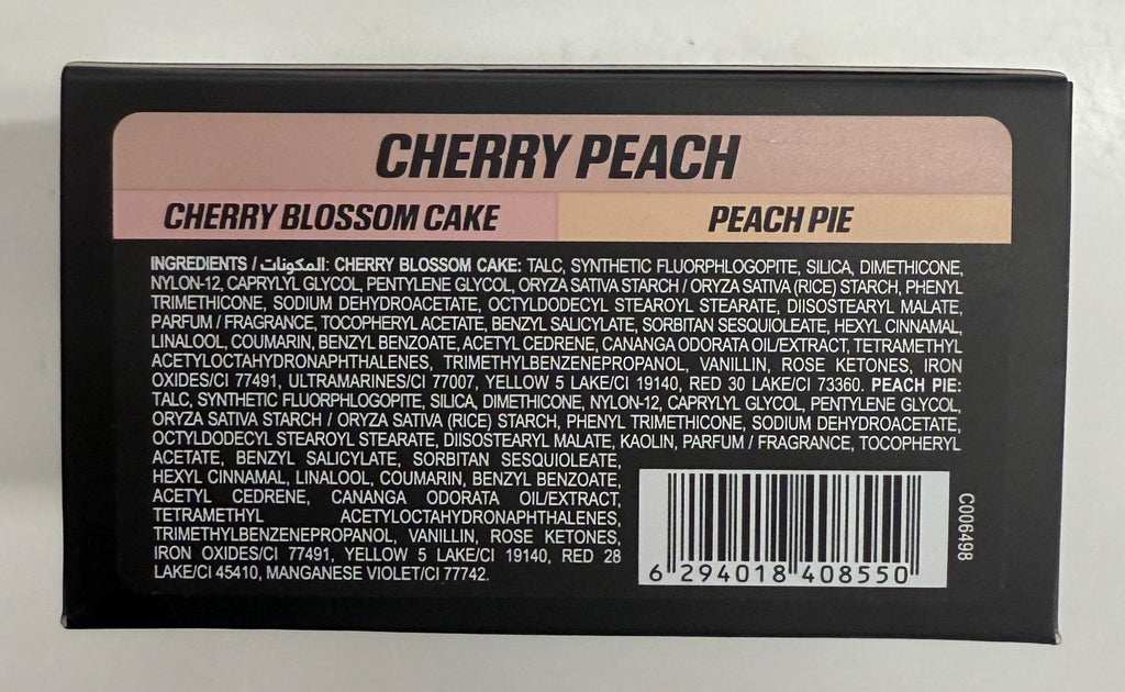 Huda Easy Bake Loose Powder Duo – Cherry Peach (Cherry Blossom Cake & Peach Pie) – 2 x 6.5g