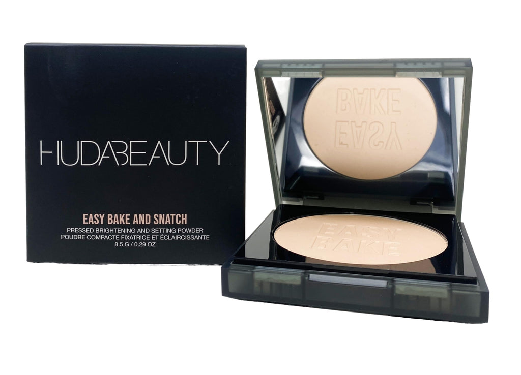 Huda Easy Bake and Snatch Brightening & Setting Powder – Peach Pie 0.29 oz