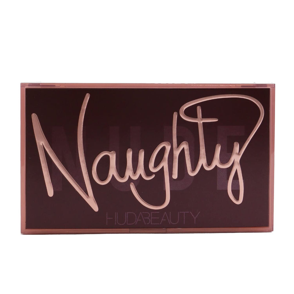 Huda Naughty Nude Eyeshadow Palette Cream — Velvet Mattes, Metallics & Marble Creams
