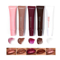 HUDABABY 5 Colors Mirror Lip Glaze – Plumping, Hydrating, Long-Lasting Gloss