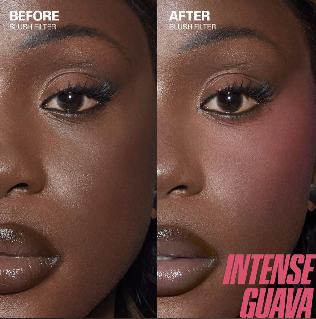 HUDABEAUTY Huda Blush Filter Liquid Blush Intense Guava – Buildable Pink Glow