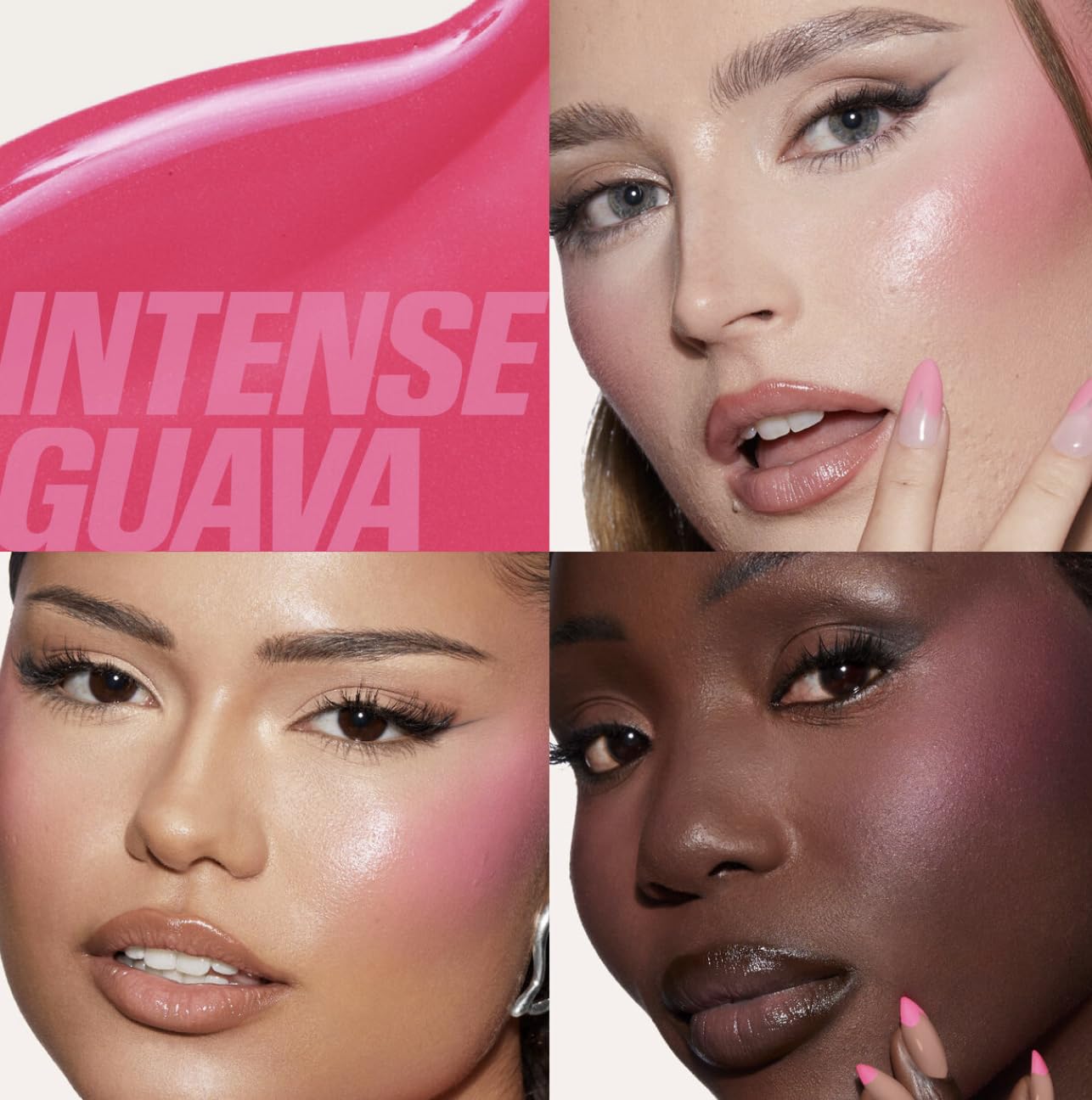 HUDABEAUTY Huda Blush Filter Liquid Blush Intense Guava – Buildable Pink Glow