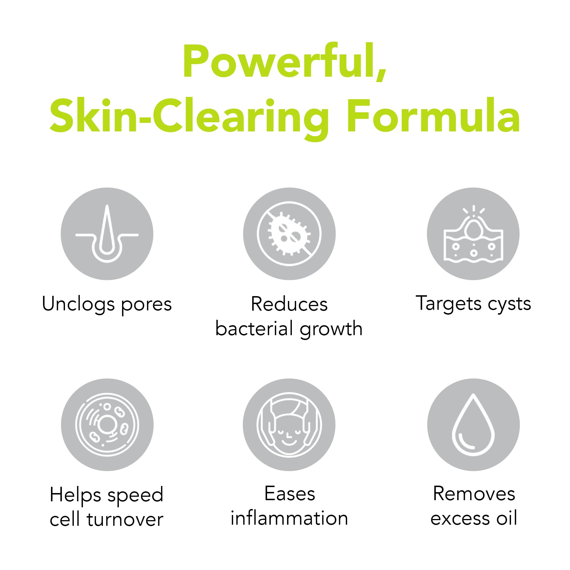 humane 10% Benzoyl Peroxide Acne Body Wash — 8 oz, Vegan & Cruelty-Free