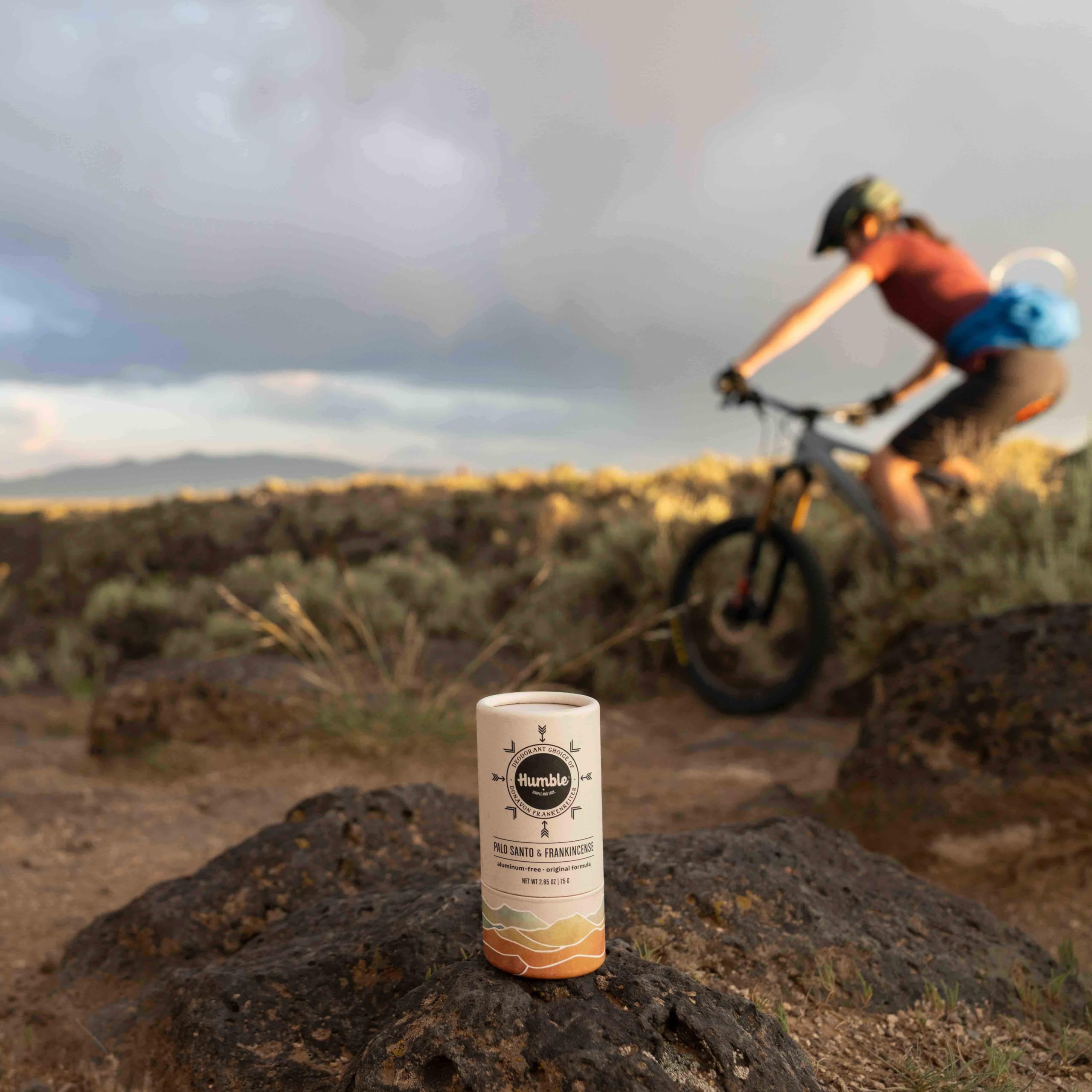 Humble Brands Original Formula Aluminum-Free Deodorant | Plastic-Free Packaging, Palo Santo & Frankincense