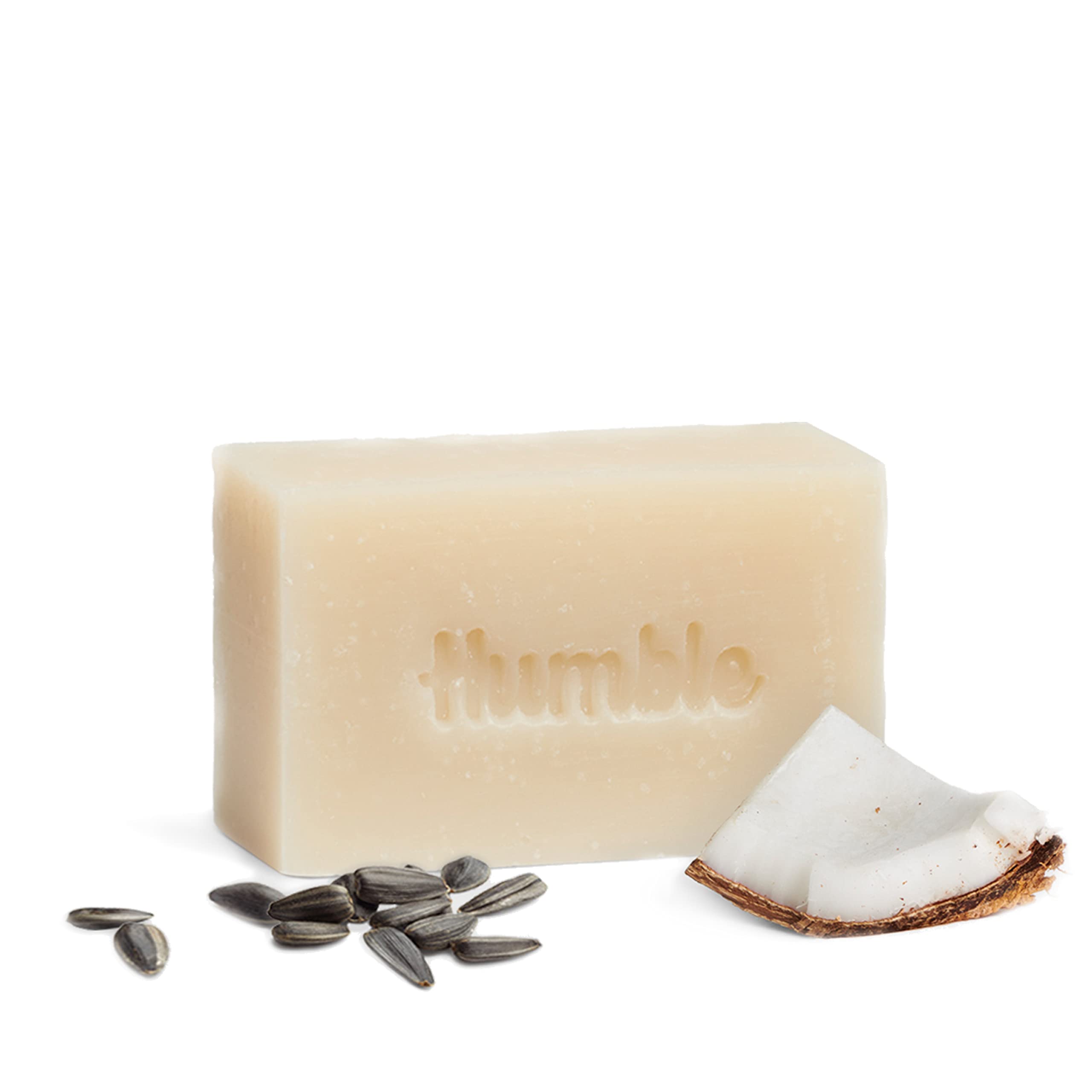 Humble Simple and True Handcrafted Bar Soap — Unscented Cold-Process 3-Pack