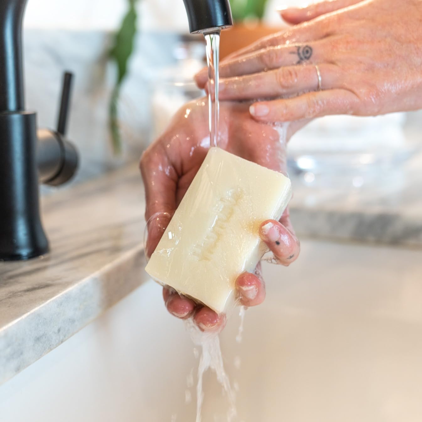 Humble Simple and True Handcrafted Bar Soap — Unscented Cold-Process 3-Pack
