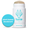 Hume Supernatural Aluminum-Free Deodorant – Probiotic, Plant-Based, After Rain
