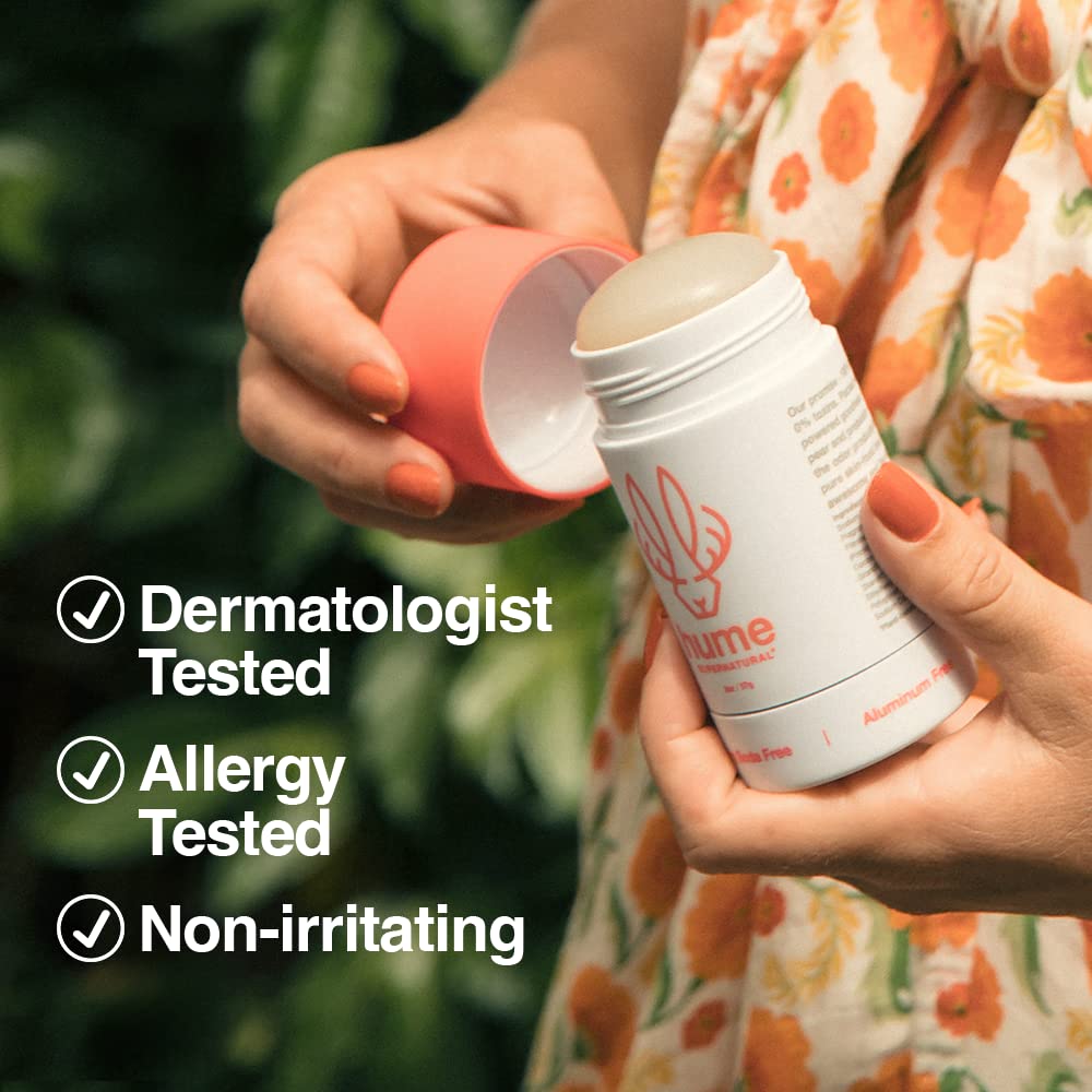 Hume Supernatural Aluminum Free Deodorant for Women & Men – Probiotic Plant-Based Formula | Wild Coral