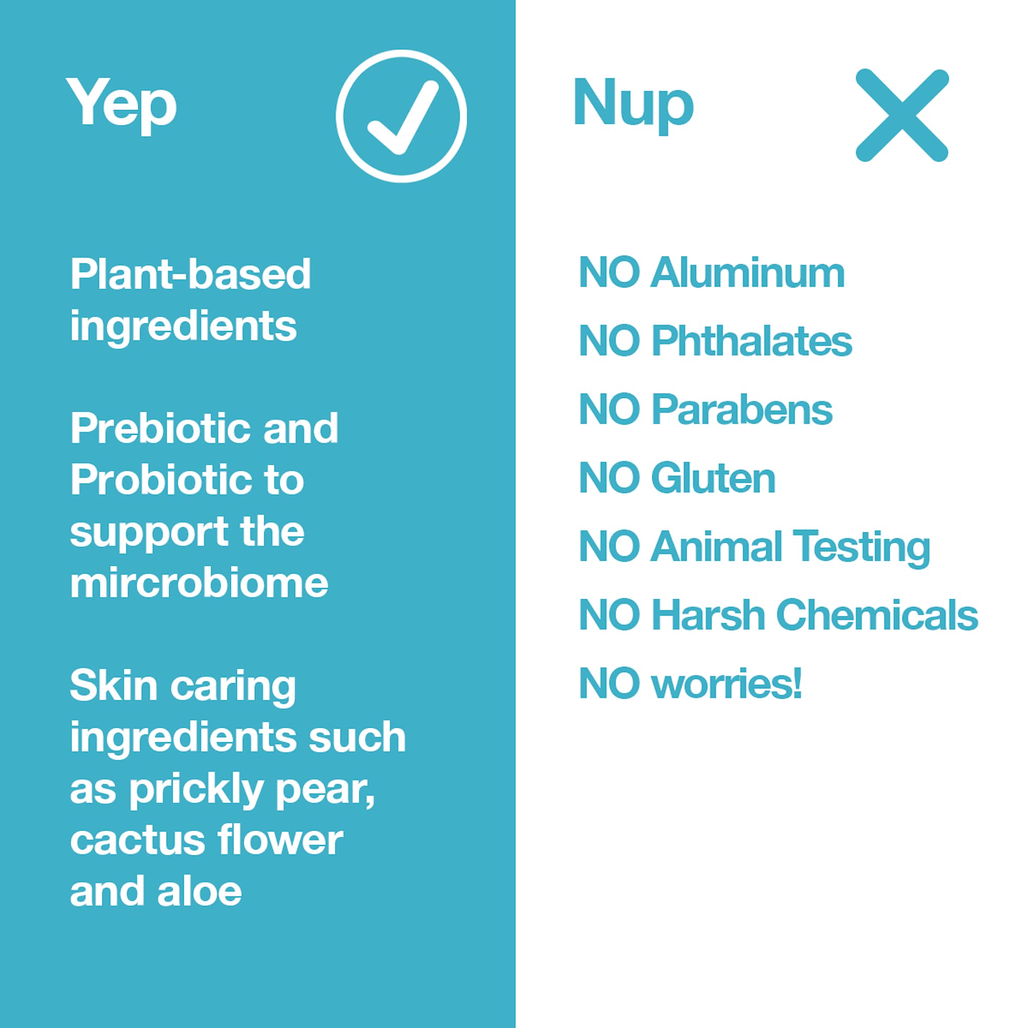 Hume Supernatural Aluminum-Free Deodorant – Probiotic, Plant-Based, After Rain