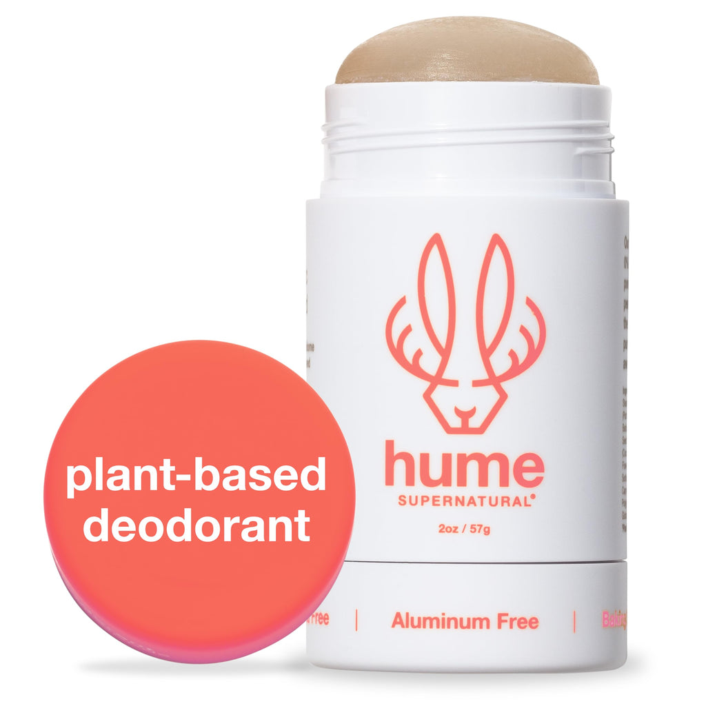 Hume Supernatural Aluminum Free Deodorant for Women & Men – Probiotic Plant-Based Formula | Wild Coral