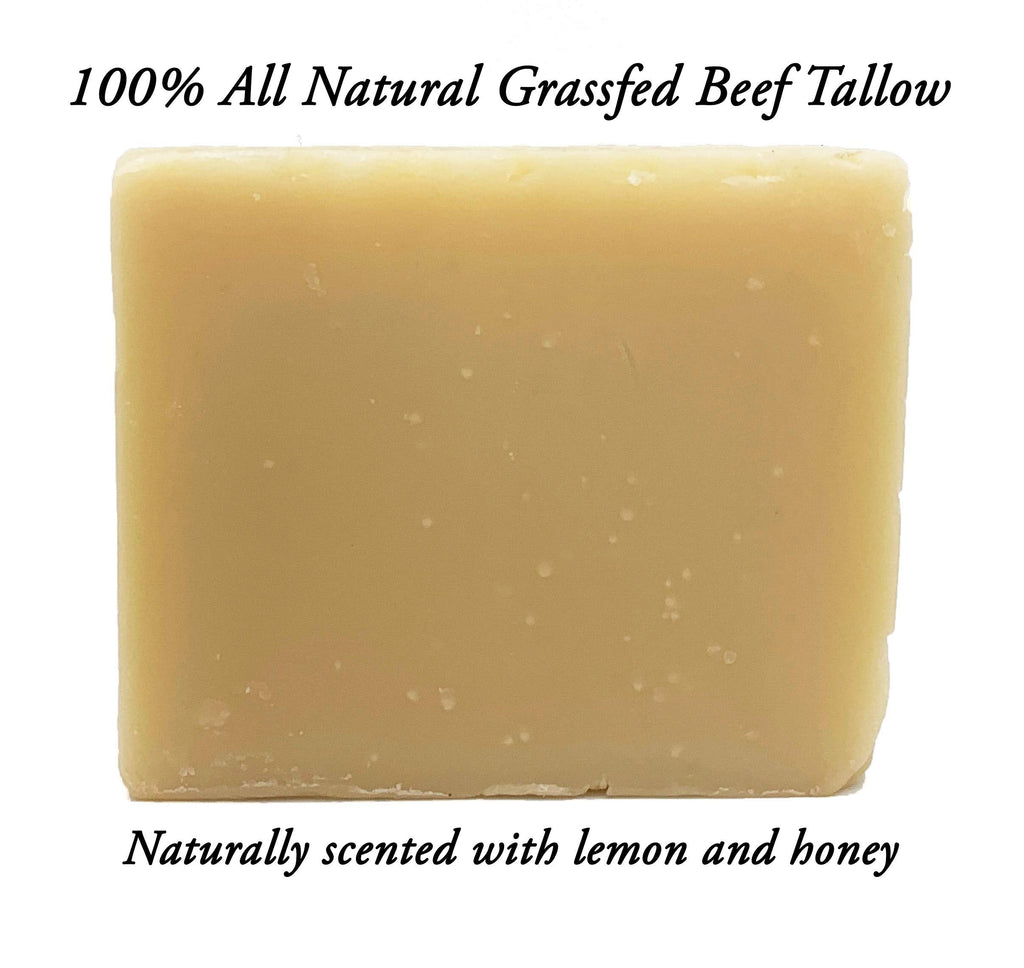 Hunter Cattle Co. Meadow Bloom Tallow Bar Soap – Honey & Lemon 2 Pack