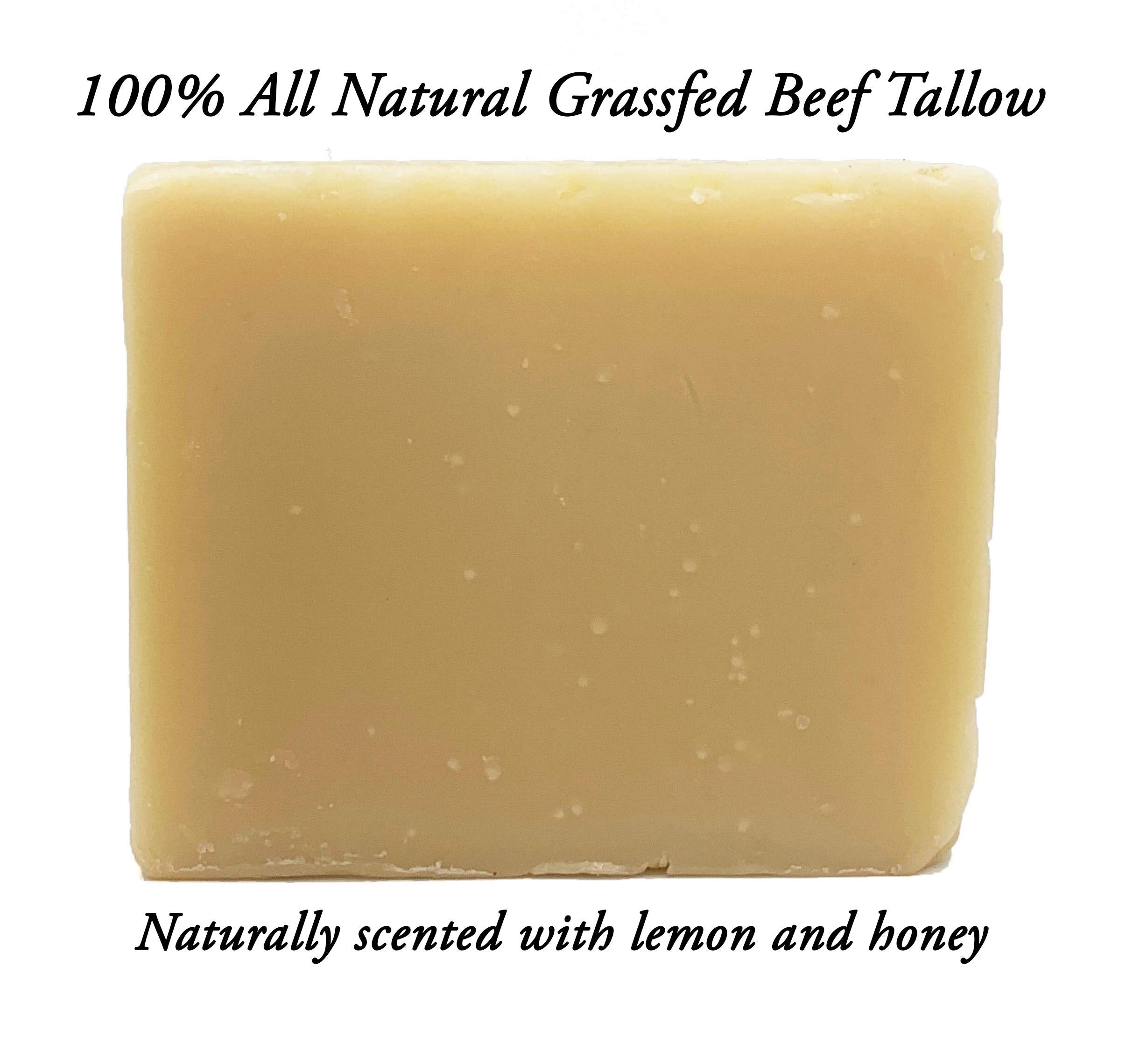 Hunter Cattle Co. Meadow Bloom Tallow Bar Soap – Honey & Lemon 2 Pack
