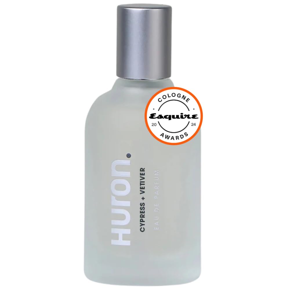 Huron Men’s Cologne - Eau de Parfum for Everyday Wear | Bergamot, Juniper & Ceylon Tea | 1.7 Fl Oz