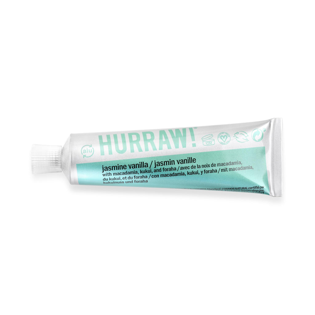 Hurraw! Balmtoo Jasmine Vanilla Squeezable Balm — Ultra-Moisturizing, 7 Sticks per Tube (USA Made)
