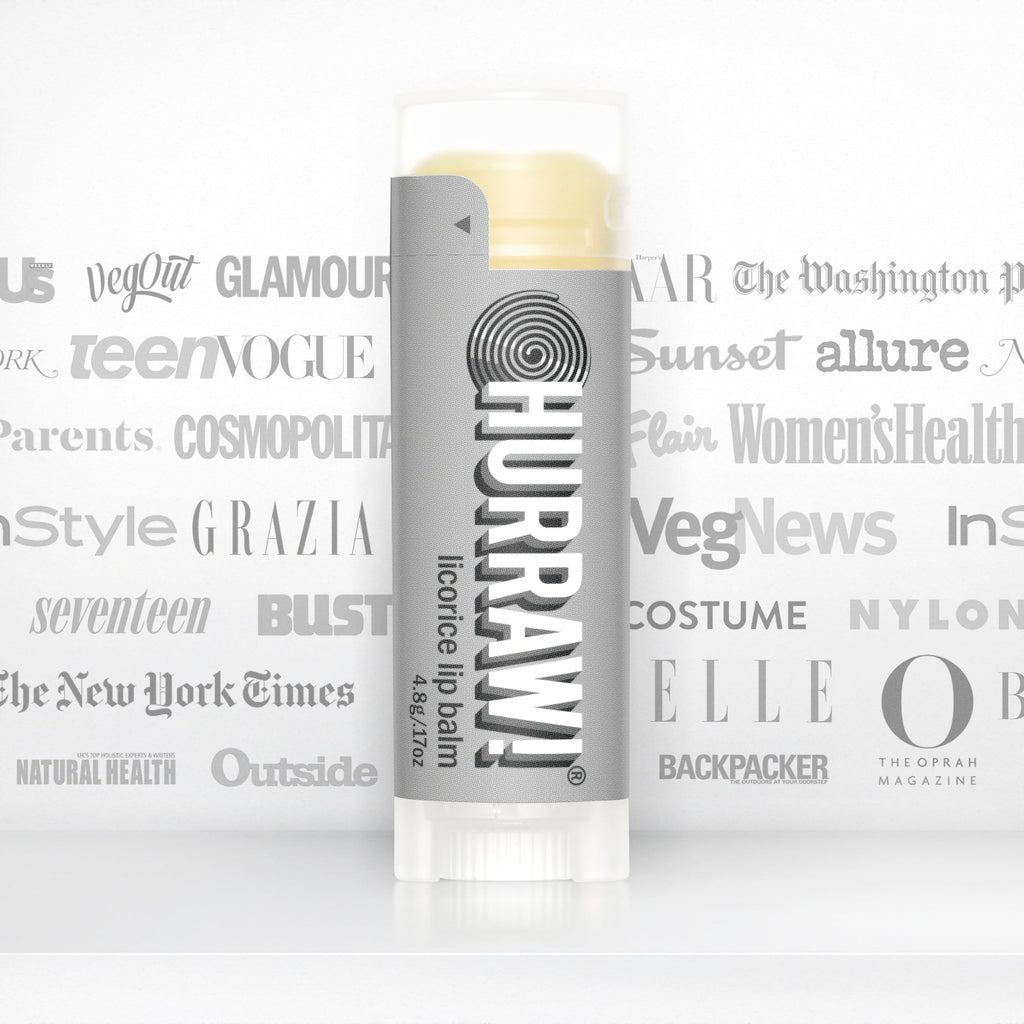 Hurraw! Licorice Lip Balm 2 Pack | Organic, Vegan, Cruelty-Free & Gluten Free | Made in USA