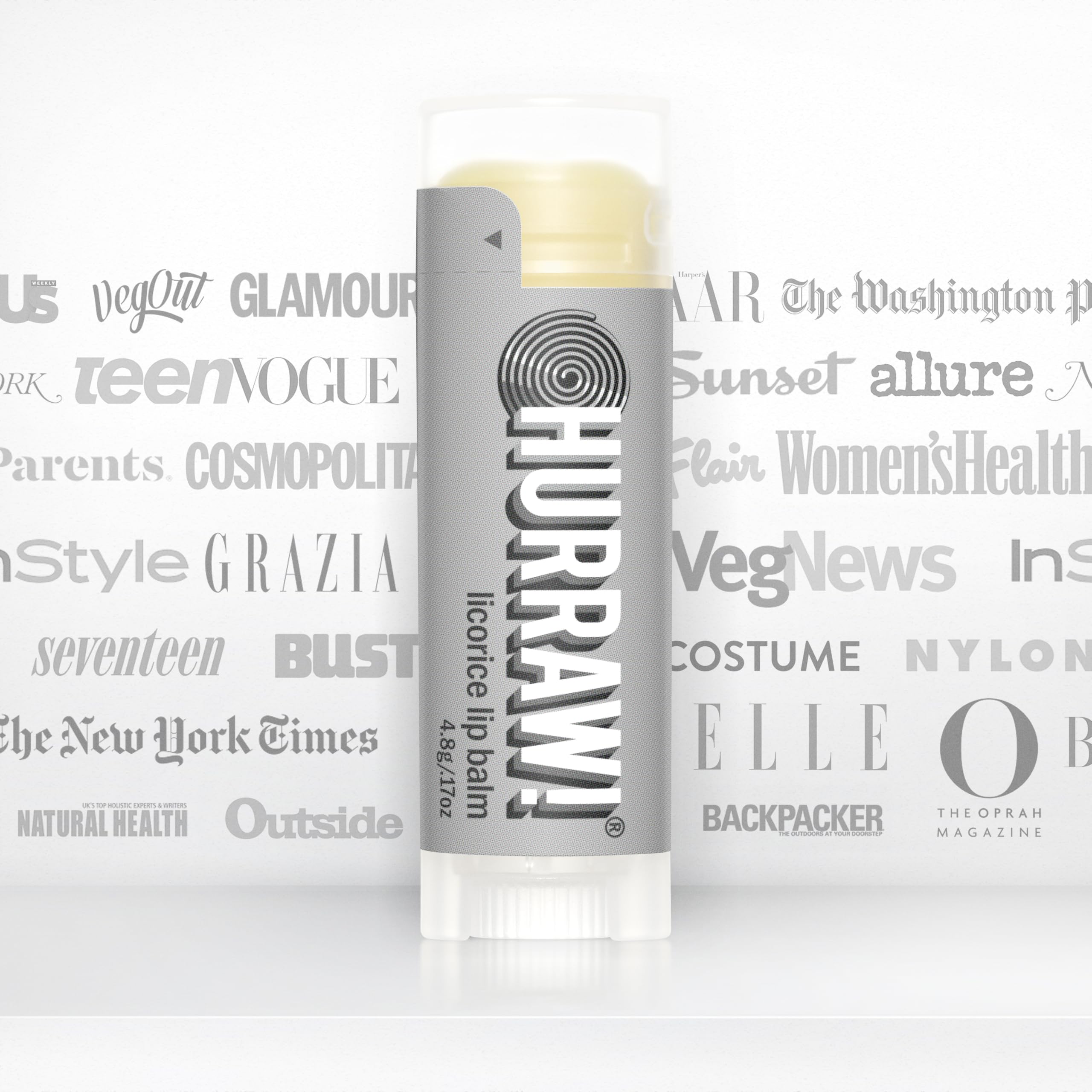 Hurraw! Licorice Lip Balm 2 Pack | Organic, Vegan, Cruelty-Free & Gluten Free | Made in USA