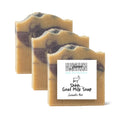 HushHush Farm Lavender Mint Goat Milk Soap Bar – Face & Body, 3-Pack