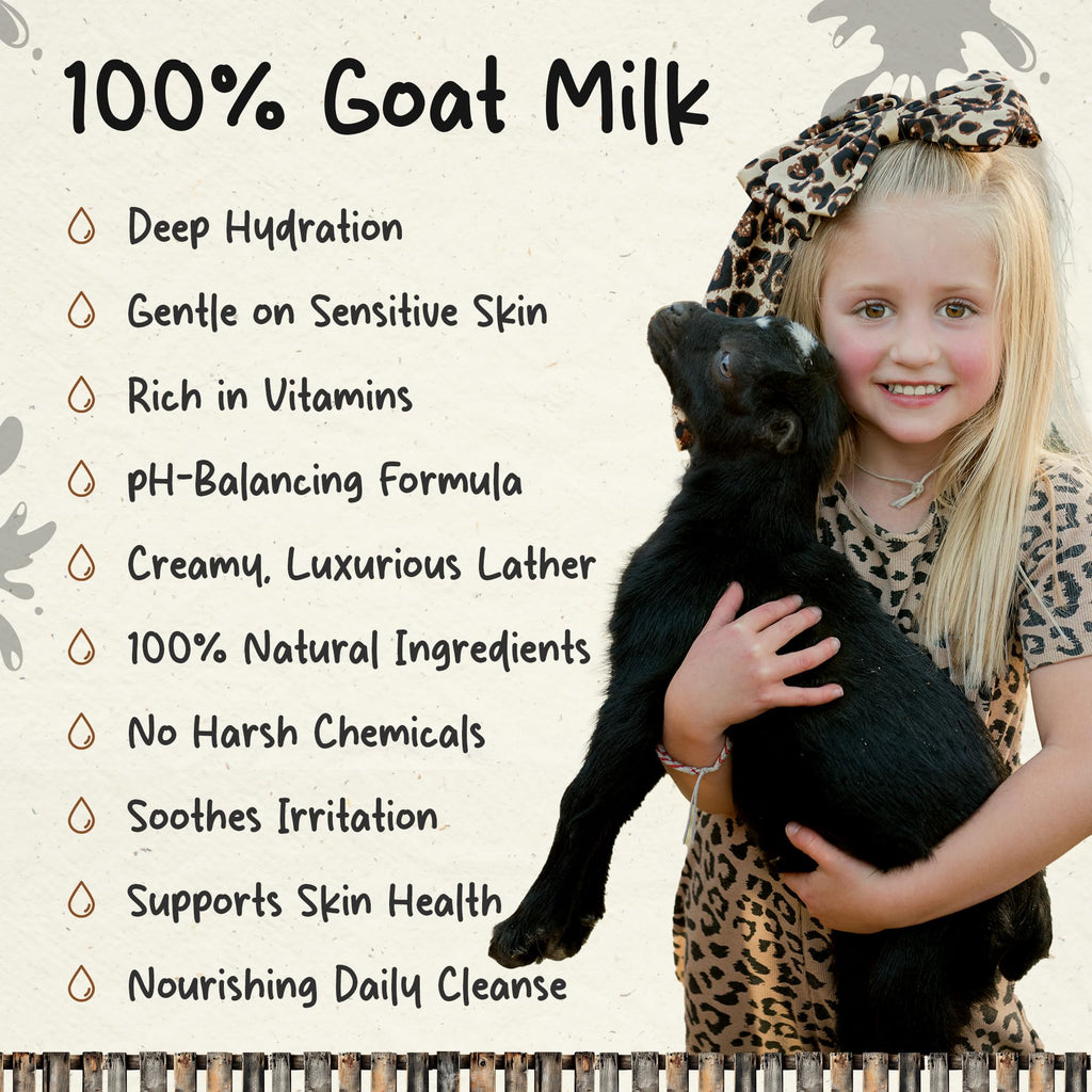 HushHush Farm Lavender Mint Goat Milk Soap Bar – Face & Body, 3-Pack