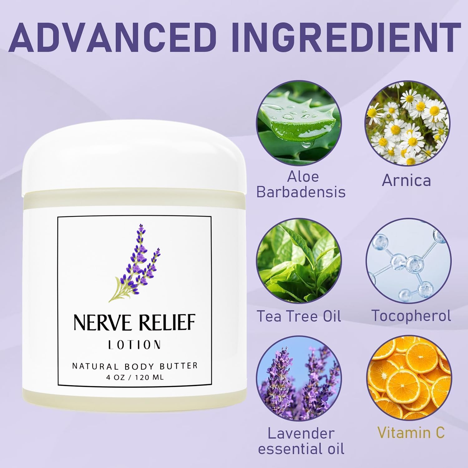 HUSPUR Neuropathy Cream – Magnesium & Arnica for Sleep, Hydration & Relaxation