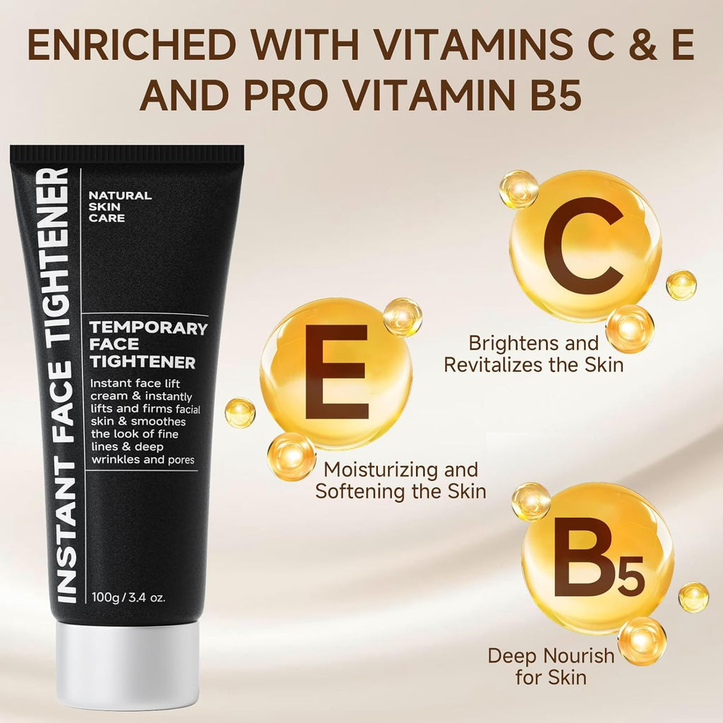HUSPUR Face Tightener - Instant Lift Cream for Skin Firming | 3.4 oz