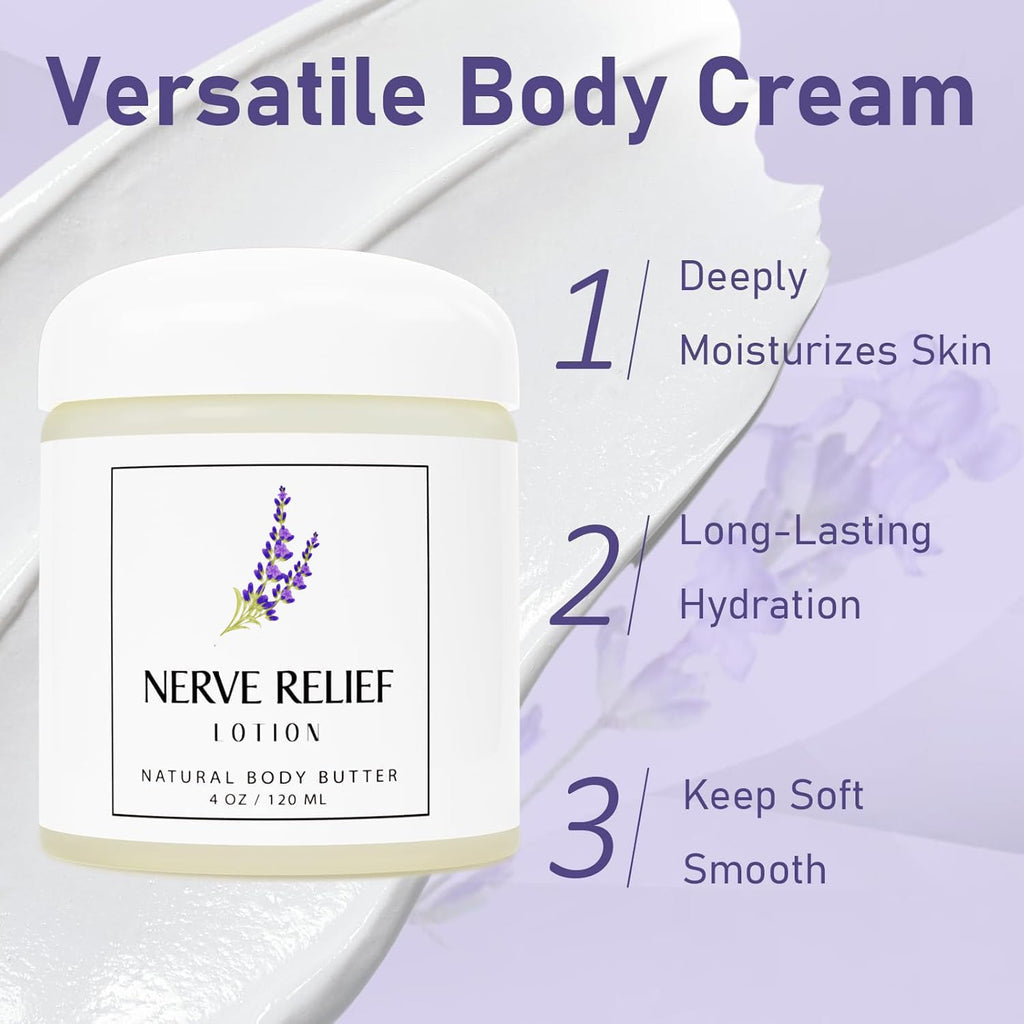HUSPUR Neuropathy Cream – Magnesium & Arnica for Sleep, Hydration & Relaxation