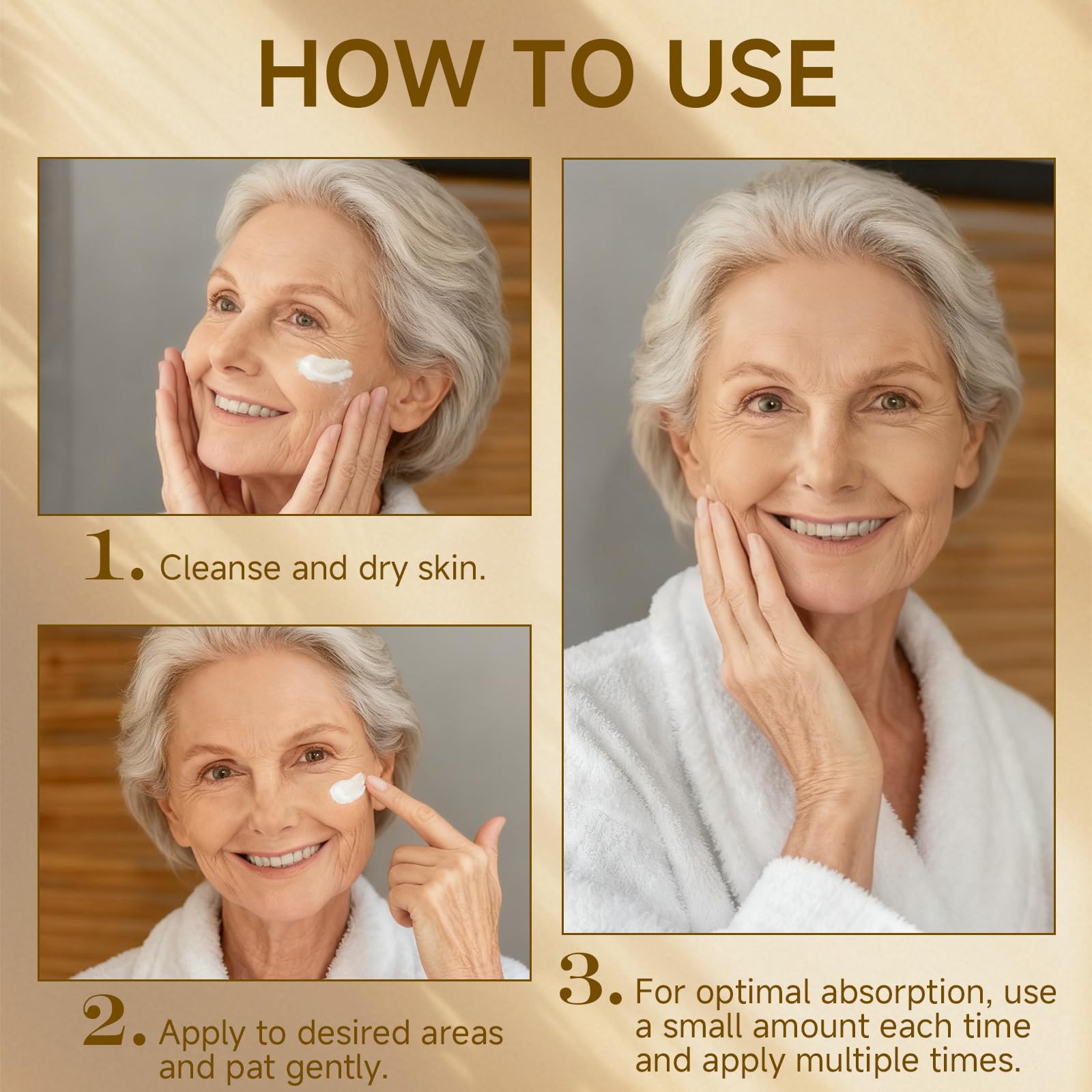 HUSPUR Instant Eye Tightener – Visibly Reduce Under-Eye Wrinkles & Puffiness (1.0 oz)