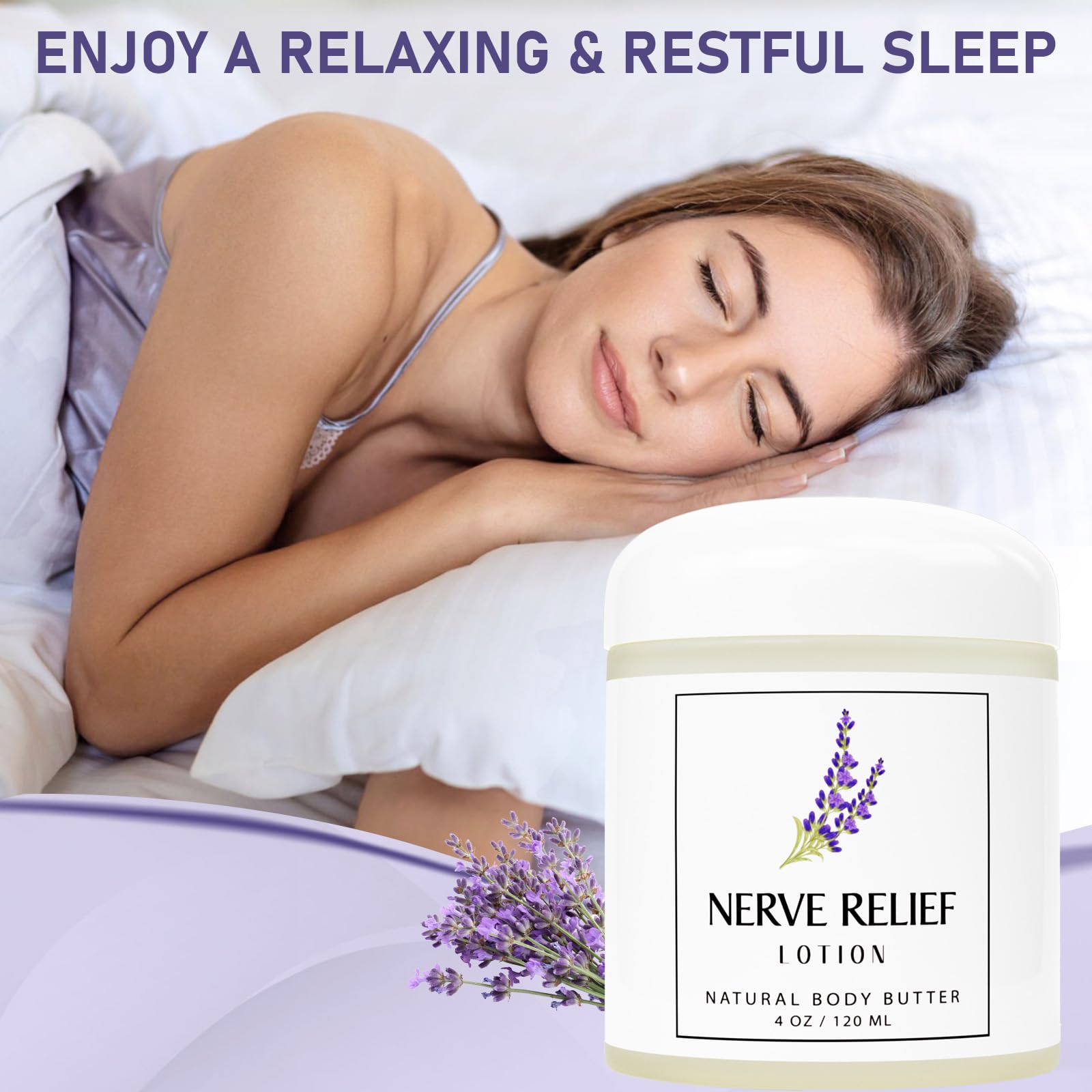 HUSPUR Neuropathy Cream – Magnesium & Arnica for Sleep, Hydration & Relaxation