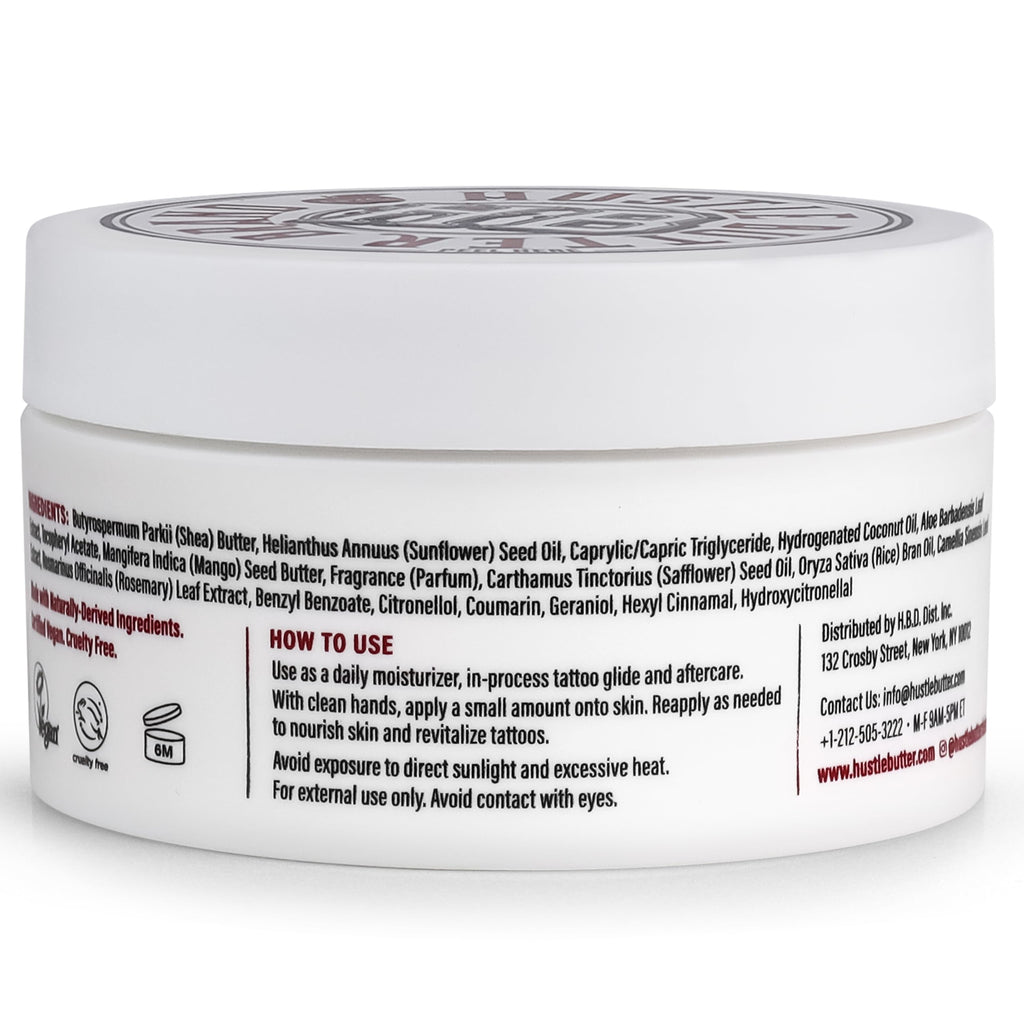 Hustle Butter Deluxe Tattoo Balm – Vegan, Petroleum-Free, 5 oz (2 Pack) – Before, During & After Care