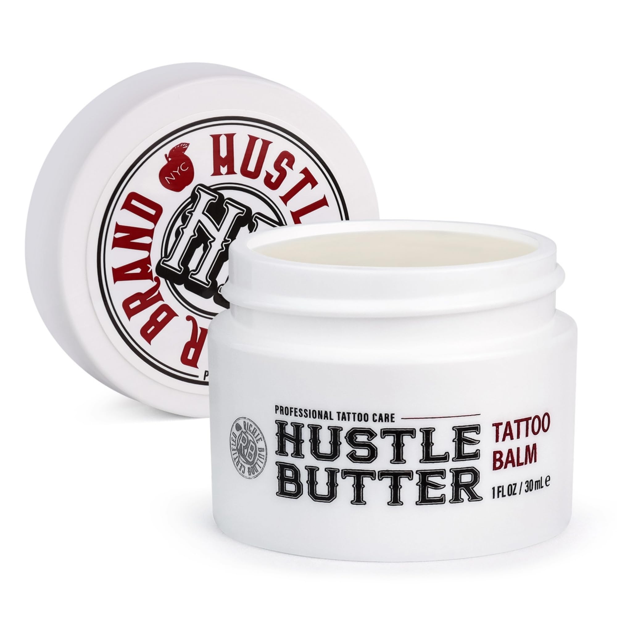 Hustle Butter Deluxe Tattoo Aftercare Balm – Vegan, Petroleum-Free – 1 oz