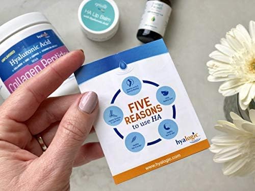 Hyalogic HA Lip Balm – Hydrating Hyaluronic Acid Lip Care (Vegan, Fragrance-Free) – 3 Sticks