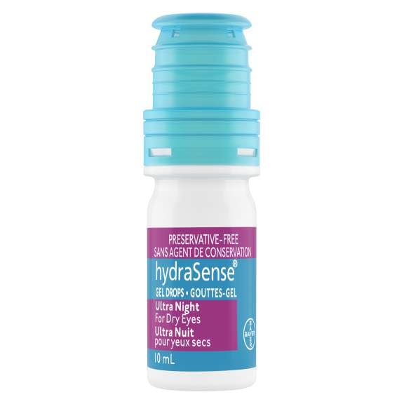 HydraSense Gel Drops Night Therapy for Dry Eyes | 2 x 10ml