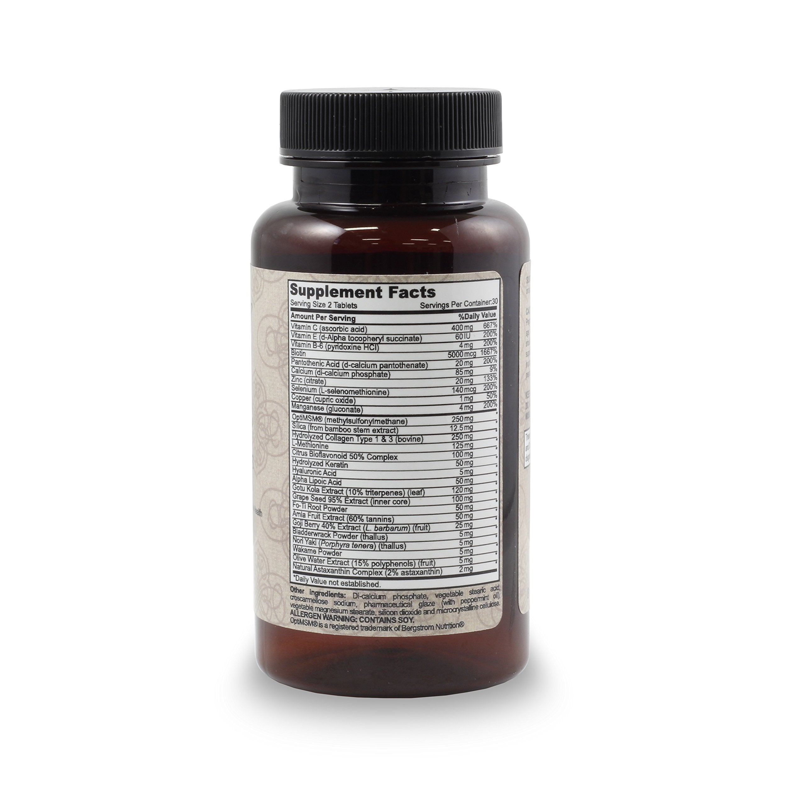 Hydratherma Naturals Hair Growth Plus with 5000mcg Biotin – 27 Ingredients, 60 Tablets