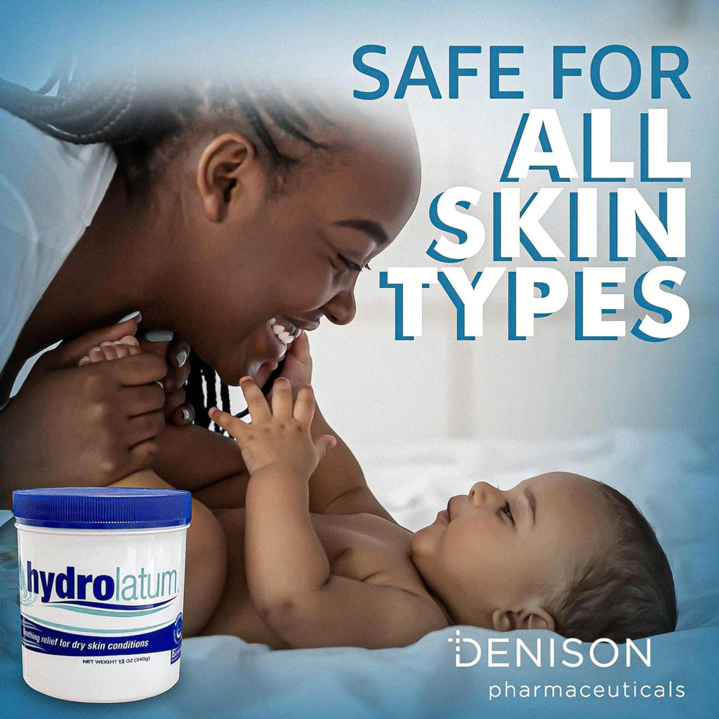 Hydrolatum Moisturizing Cream 12oz – Fragrance-Free Lightweight Non-Greasy Face & Body Moisturizer