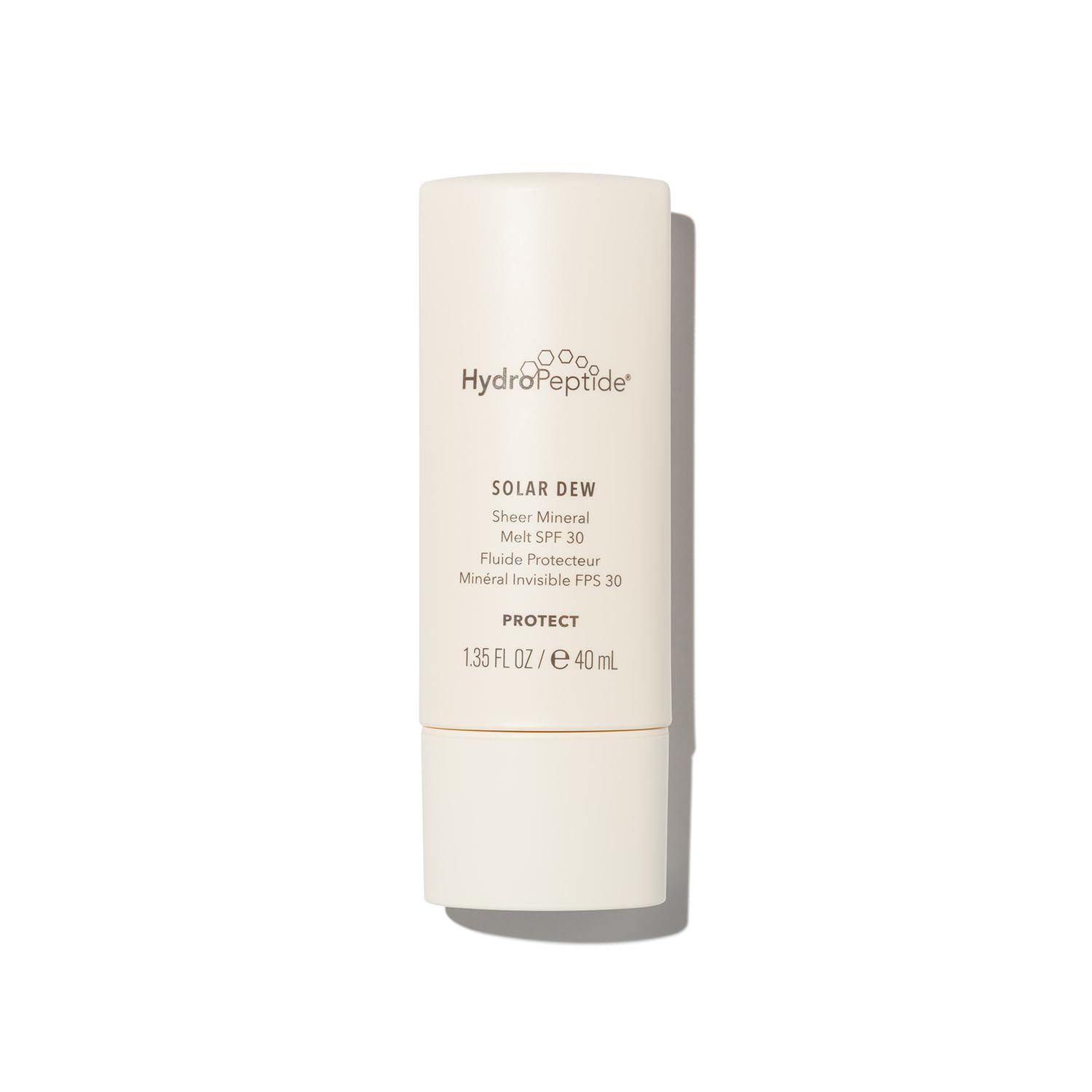HydroPeptide Solar Dew Sheer Mineral Melt SPF30 Facial Moisturizer, Sunscreen & Primer, 1.35 Ounce
