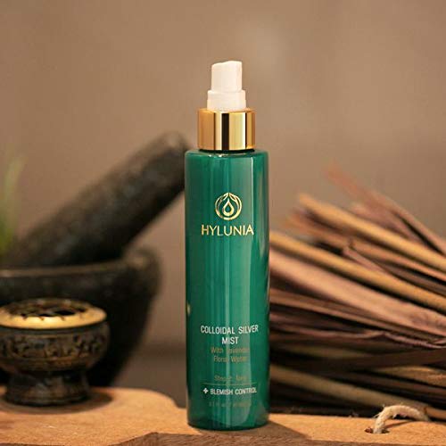 Hylunia Colloidal Silver Mist Toner 5.1 fl oz – Hydrating Acne-Prone Skin Toner with Lavender