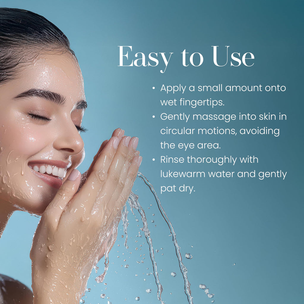 Hylunia Salicylic Facial Cleansing Gel – Deep Pore Cleanser for Oily & Acne-Prone Skin | Hydrates & Brightens