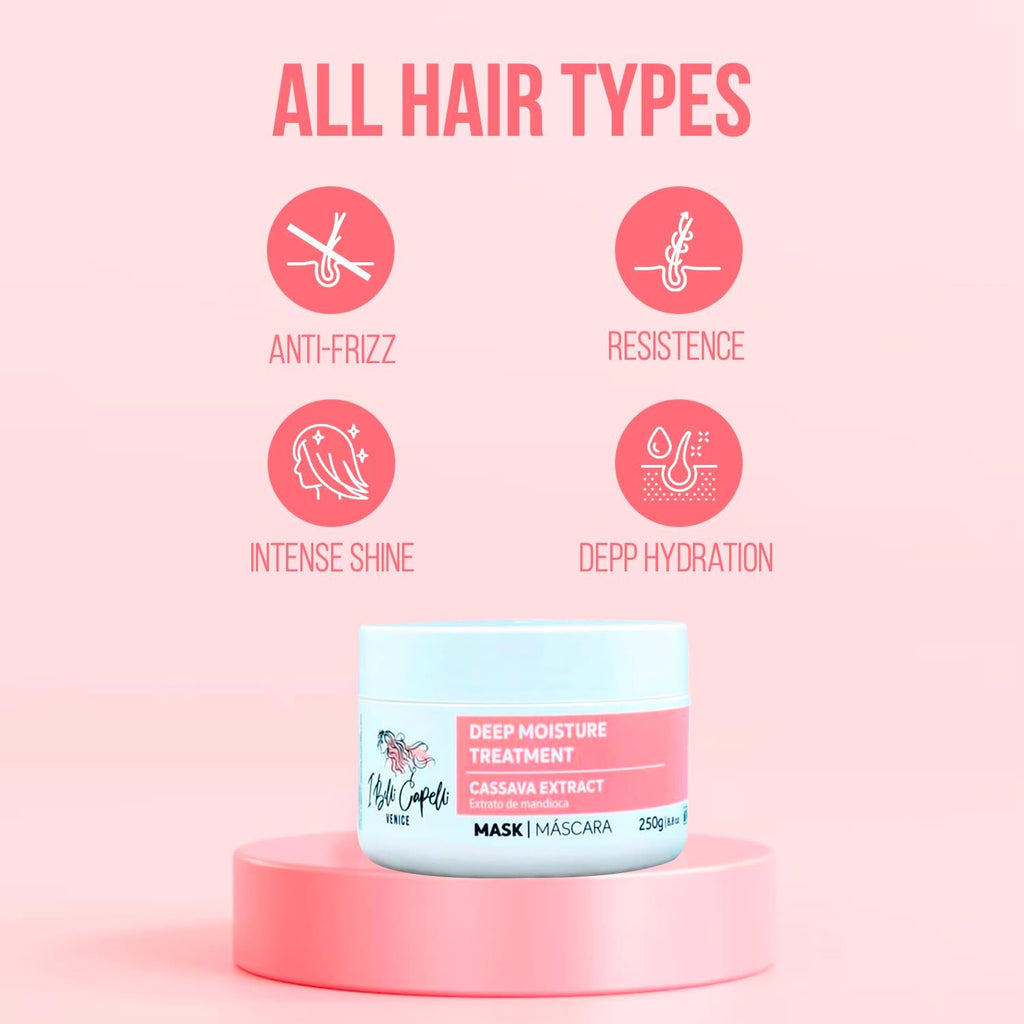 I Belli Capelli Ravenna B-tox Kit – Blonde Hair Treatment with Argan Oil Mask (250 g) | Formaldehyde-Free