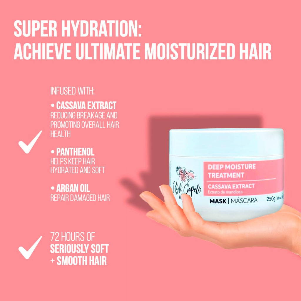 I Belli Capelli Ravenna B-tox Kit – Blonde Hair Treatment with Argan Oil Mask (250 g) | Formaldehyde-Free