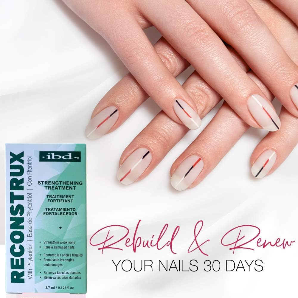 IBD Reconstrux Nail Repair Treatment – Nail Strengthener & Growth Support (2 Pack) | USA Made
