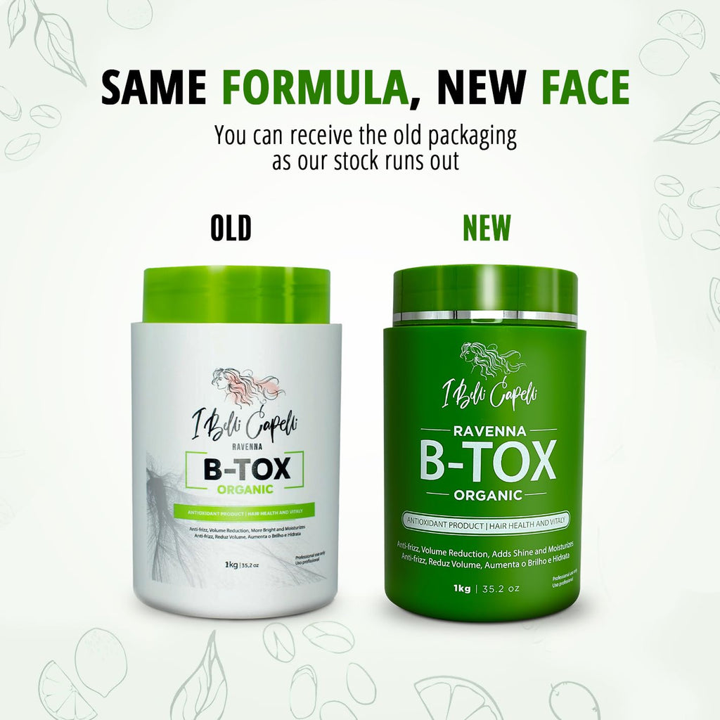 I Belli Capelli Hair B-tox Treatment & Argan Oil Mask – Organic Kit, Formaldehyde-Free